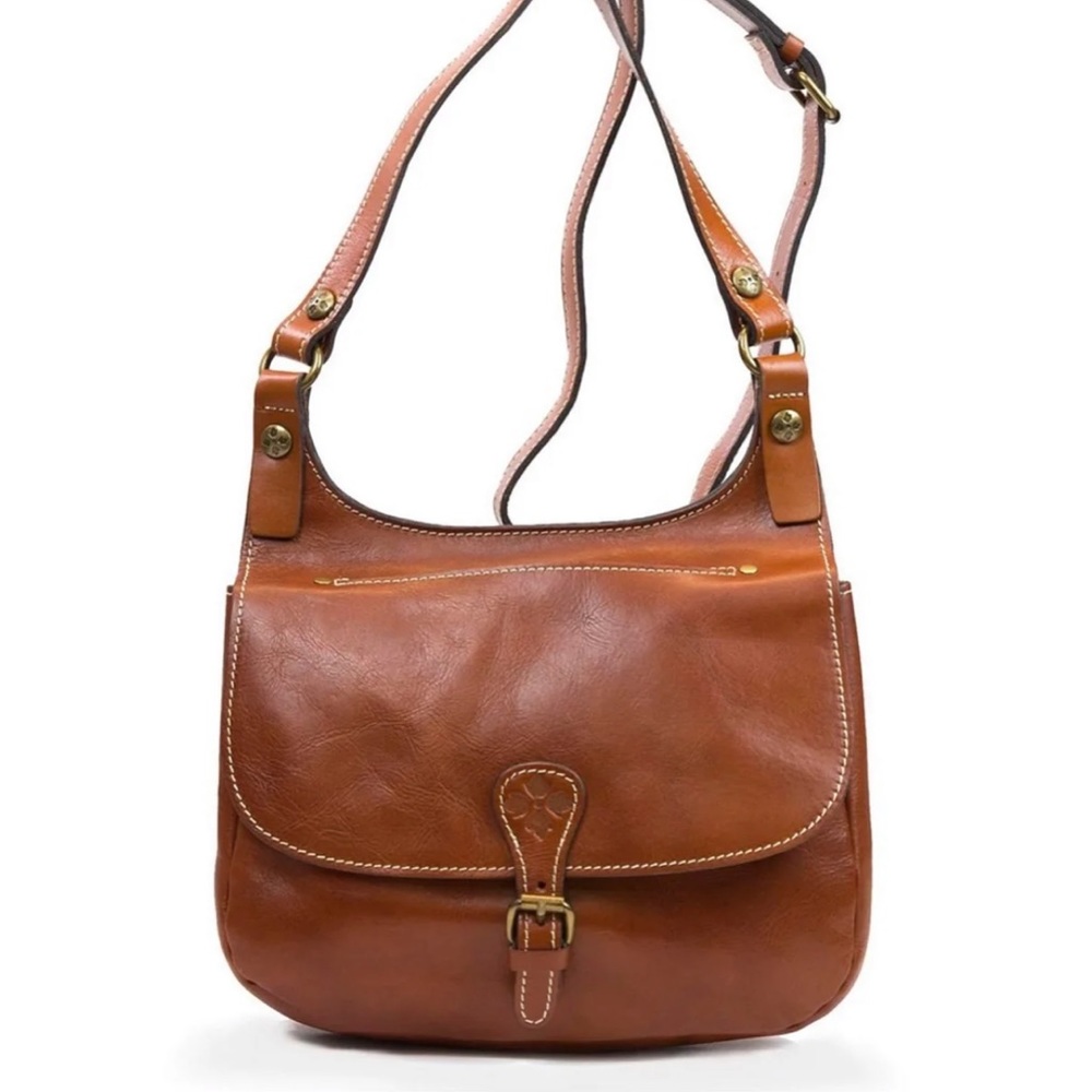 Patricia Nash London Saddle Bag - Tan